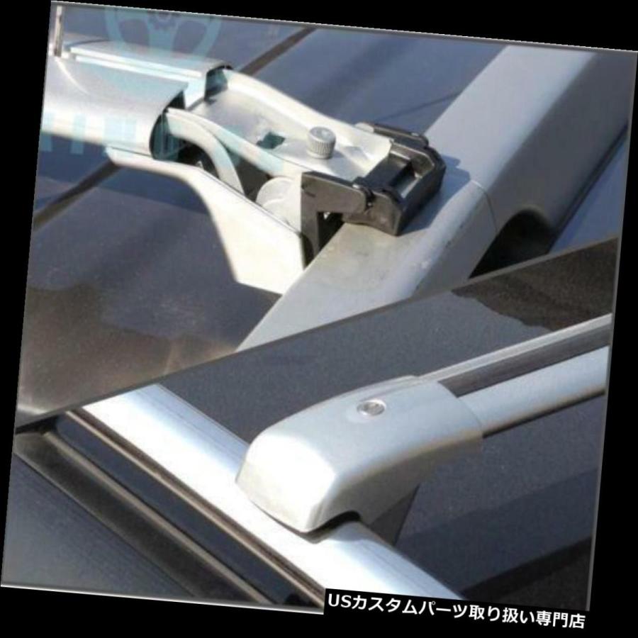 USキャリア ルノーコレオス2008-15手荷物荷物ルーフラックレールクロスバークロスバーN用  For Renault Koleos 2008-1