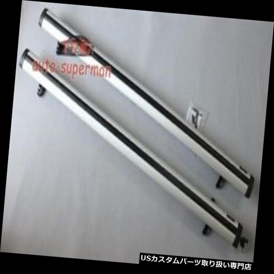 USキャリア ジープコンパス2011年2012年2013年2014年2015年シルバールーフラッククロスバー for Jeep Compass 2