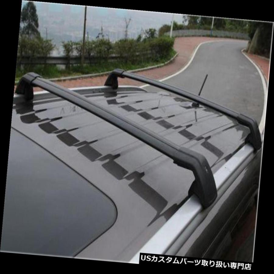 USキャリア ポルシェカイエン2011-2016手荷物ルーフラックレールクロス 