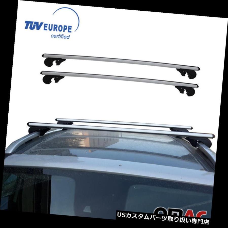 USキャリア BMW X 5 X 3ルーフラッククロスバーキャリアレールAlu SET in TUV  BMW X5 X3 Roof Racks C