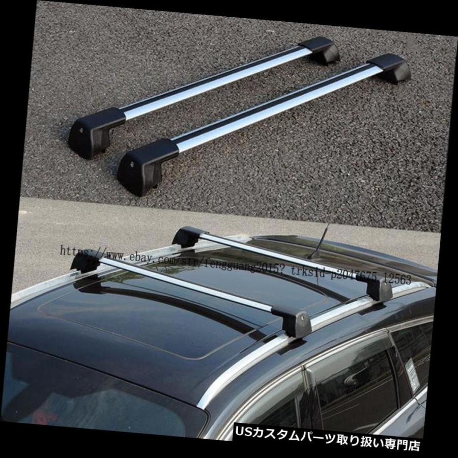 USキャリア ボルボV90 13-17用アルミ手荷物荷物ルーフラックレール 