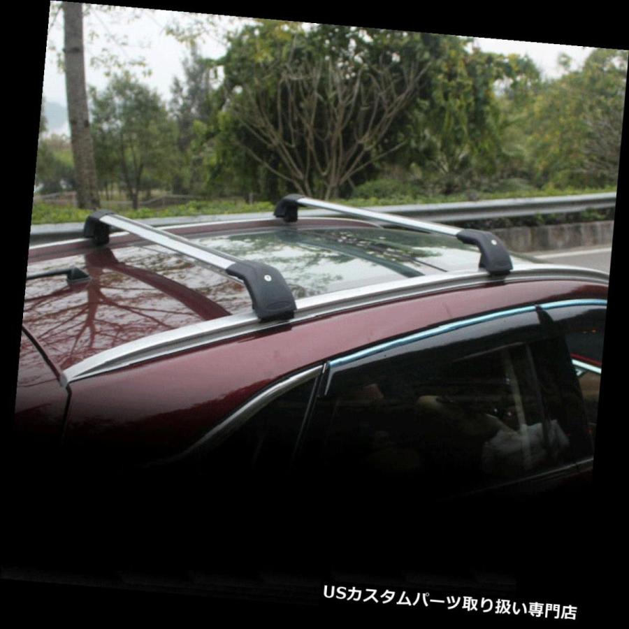 【新発売】 USキャリア 三菱パジェロ2010-2016用カートップルーフラッククロスバー荷物キャリア For Mitsubishi Pajero 2010-