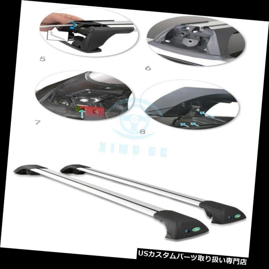 US球歴 Scirocco 2009-2016 1仕掛けるアロイクロスバールーフカーゴ積貨委託貨物仕合わせ  For  Scirocco 2009-2016 自動車-アクセサリーパーツ