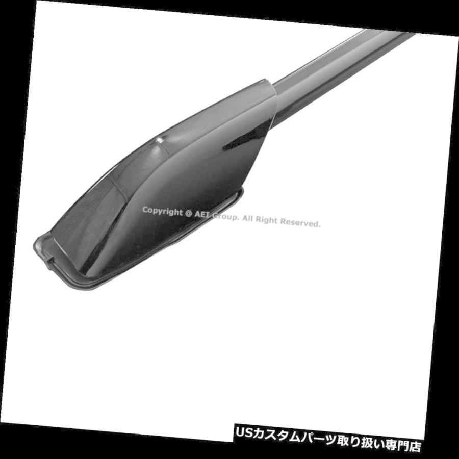 USキャリア トヨタ4ランナー04-09ブラックルーフレールラック