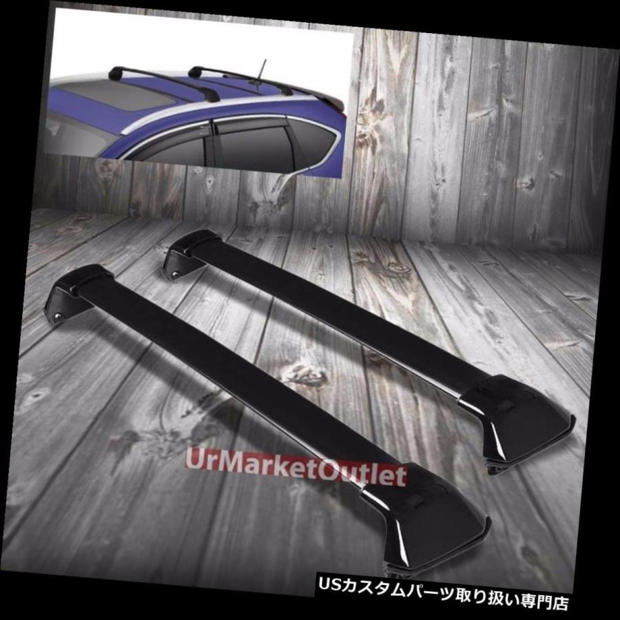 USキャリア OEフィットマットブラックルーフラック荷物/バッグカーゴレールクロスバーバーfor 12-15 CR-V  OE Fit Matte