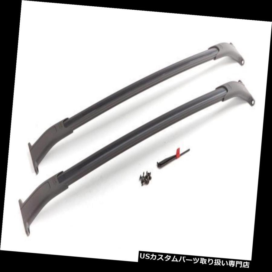 USキャリア GMブラックルーフレールクロスバー2015-2019 Tahoe Suburban Yukon XL 23256564 OEM  GM_1