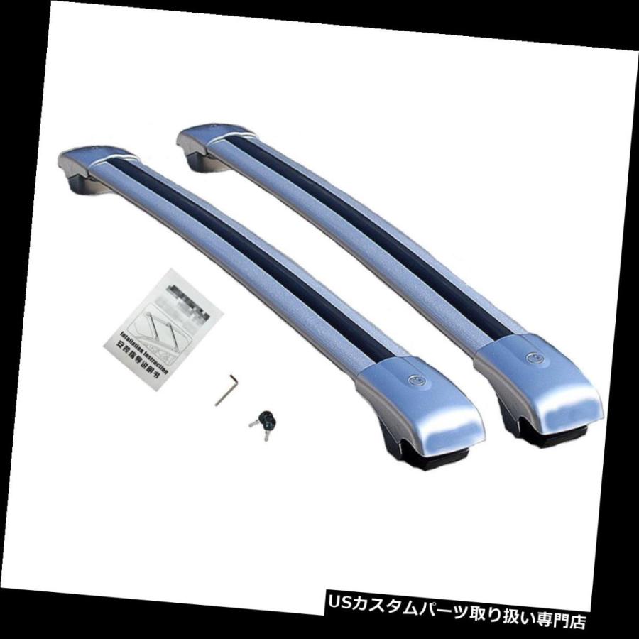 USキャリア 2本ルーフラックレールクロスバークロスバーフィットメルセデスベンツX164 GL 2006-2012  2Pcs Roof Racks_2