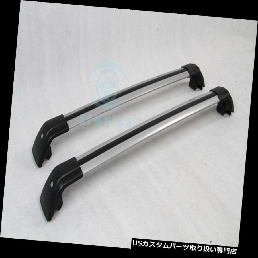 US球歴 ヒュンダイグランドサンタフェ2013-17手荷物ルーフラックレールクロスバークロスバー用  For Hyundai Grand San