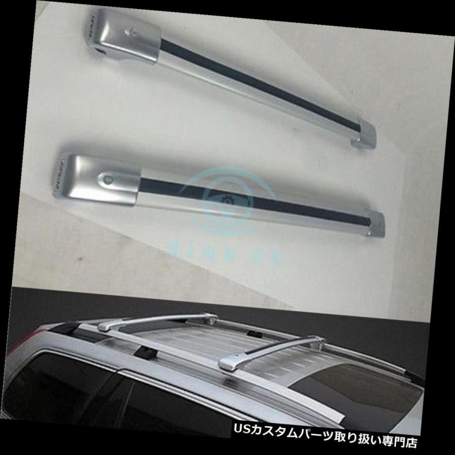 US球歴 フォルクスワーゲンVWティグアン2010-2016手荷物積貨委託貨物ルーフラックレールクロスバー用  For Volkswagen VW Ti 車、バイク、自転車-自動車-アクセサリーパーツ
