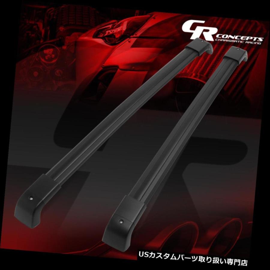 USキャリア 08-16日産エクストレイル用ペアアルミルーフレールラッククロスバーキャリア  PAIR ALUMINUM ROOF RAIL RAC