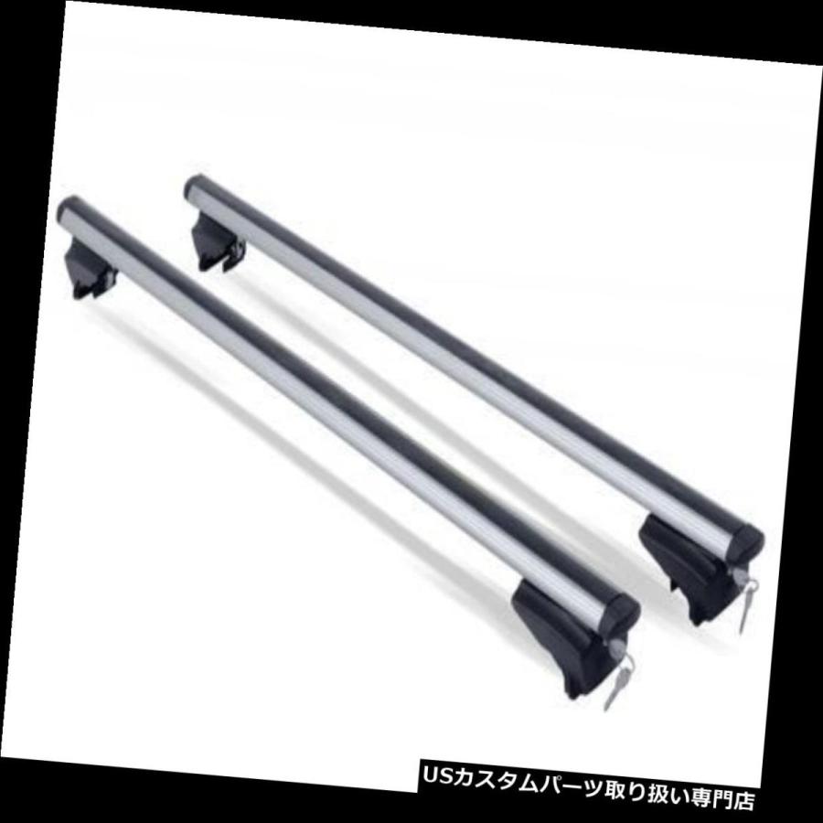 USキャリア ロックルーフラックアルミクロスバーはBMWシリーズX 3 E 25 2010  -  2014に適合  Locking Roof Ra_1