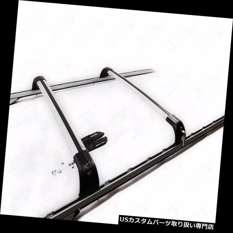 USキャリア 4本はランドローバーディスカバリー4 LR4 2010-2016ルーフレールラッククロスバークロスバーにフィット 4Pcs Fits