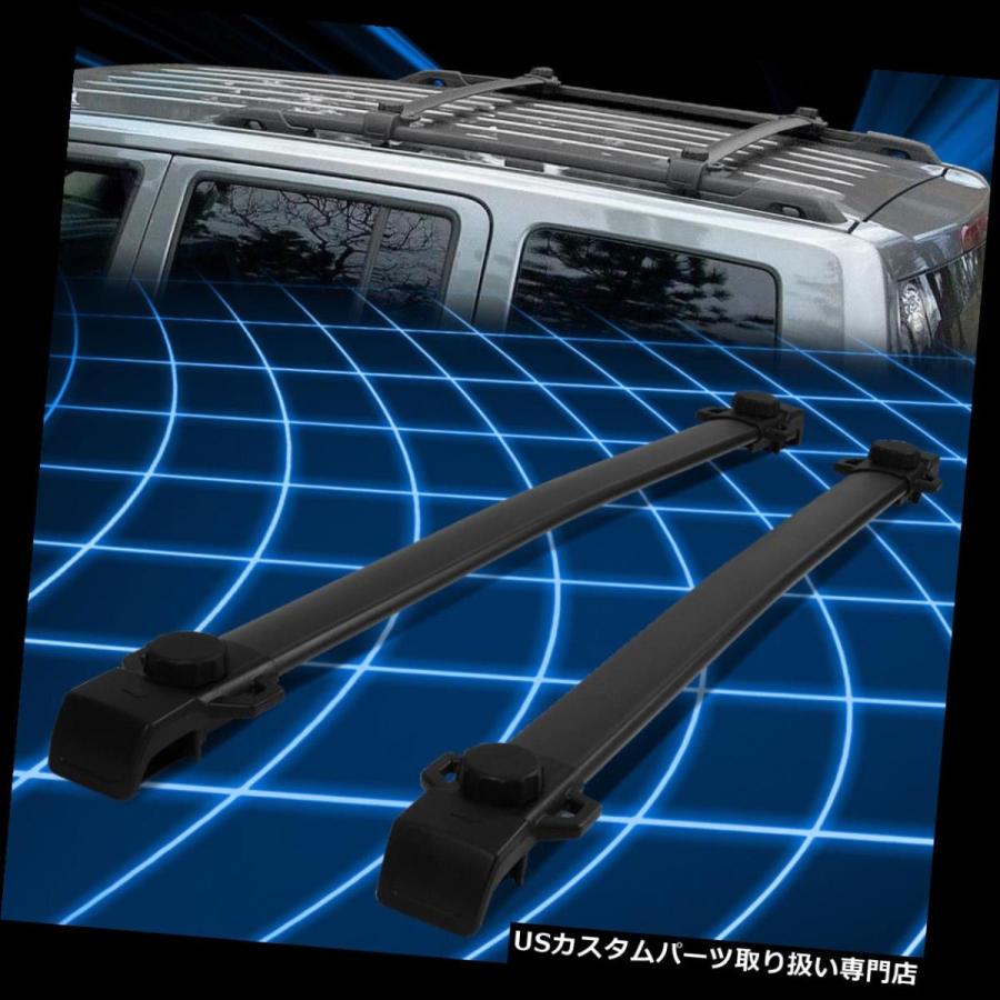 USキャリア 15-19ジープ反逆者ペアOEスタイルアルミルーフレールクロスバー交換用  For 15-19 Jeep Renegade Pair