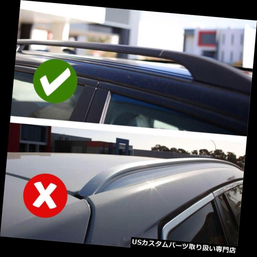 USキャリア 2013-15マツダCX-5用ルーフラックトップクロスバーレールペアシルバーアルミ  For 2013-15 Mazda CX-5 A_1