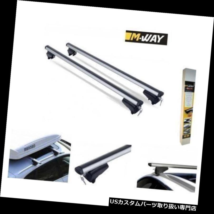 USキャリア ルーフラッククロスバーアルミエアロはアウディA6 Avant 2005-2011年製wクローズドレール  Roof Rack Cros