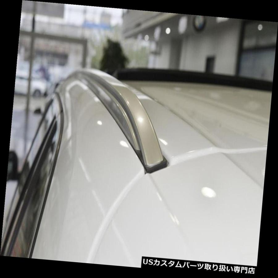USキャリア BMW X6 2010-15用ペアラッククロスバールーフラックバー本体アルミ合金 A Pair Rack crossbars Roo