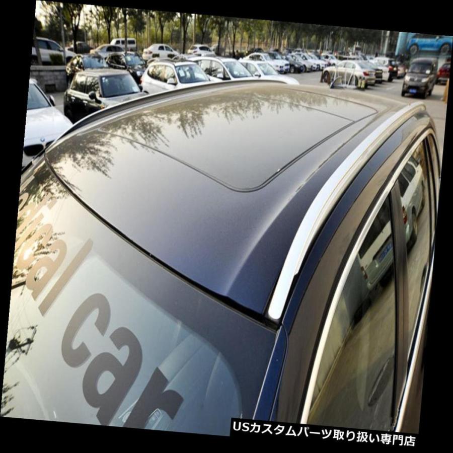 USキャリア BMW X6シリーズ2010-2015年のための銀製の車の上のルーフラックの十字バーの荷物キャリア Silver Car Top R