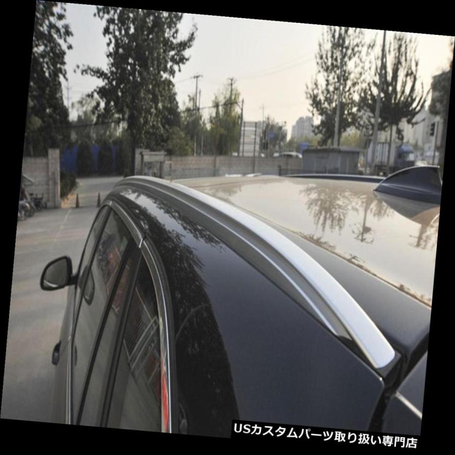 USキャリア BMW X6シリーズ2010-2015年のための銀製の車の上のルーフラックの十字バーの荷物キャリア Silver Car Top R