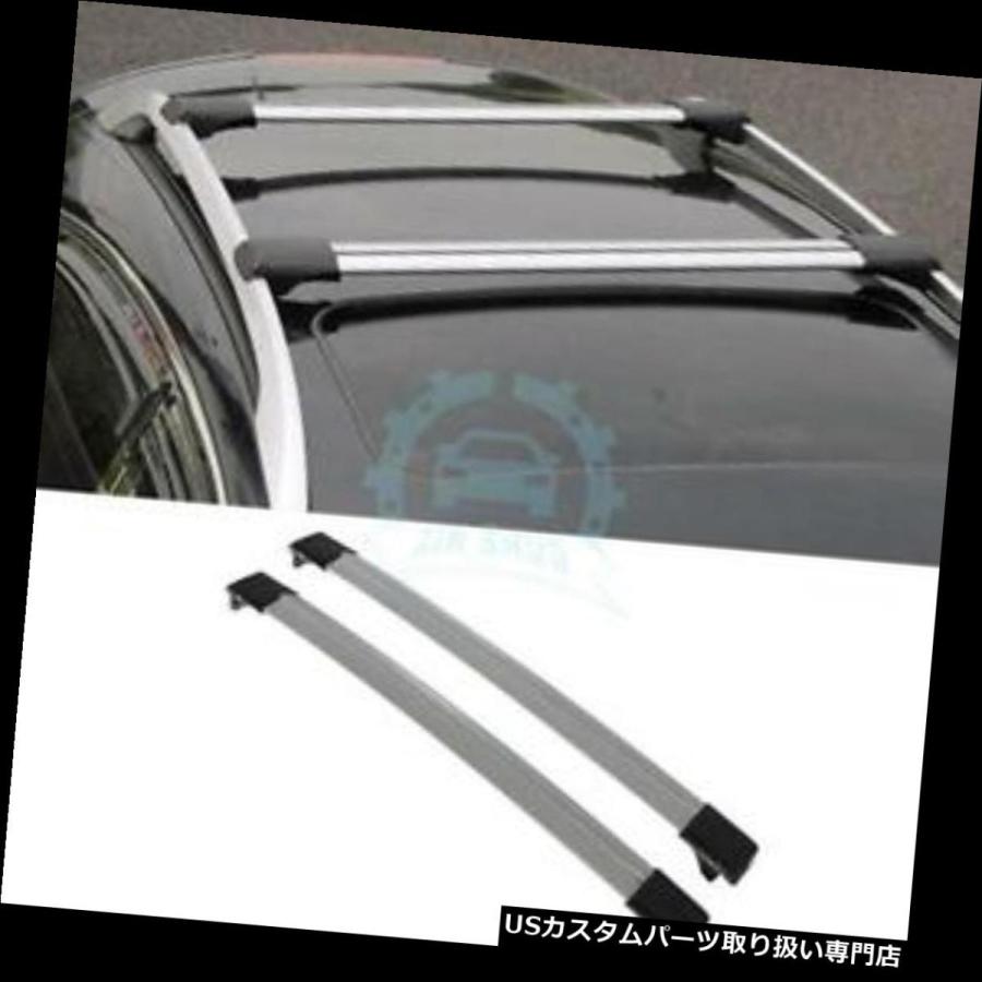 USキャリア 車の荷物荷物ルーフラックレールクロスバーフィットジープ反逆者2015年-2017  Car Baggage Luggage Roof