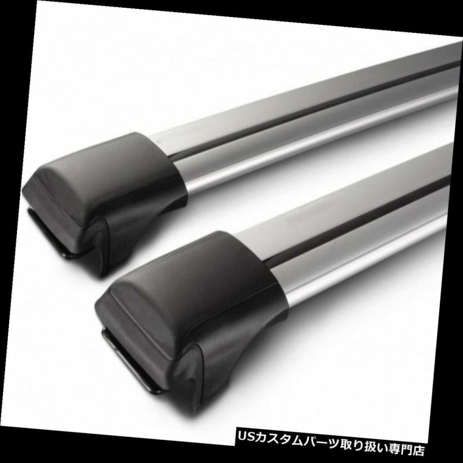 USキャリア ボルボXC70 D5エステート2008-2016エアロクロスバールーフラックアルミスポイラー  Volvo XC70 D5 Estat