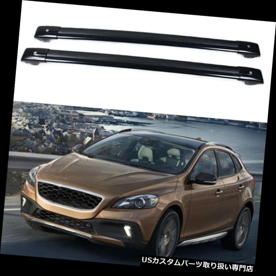 USキャリア ボルボV40クロスカントリー2014 2015年車のルーフラック