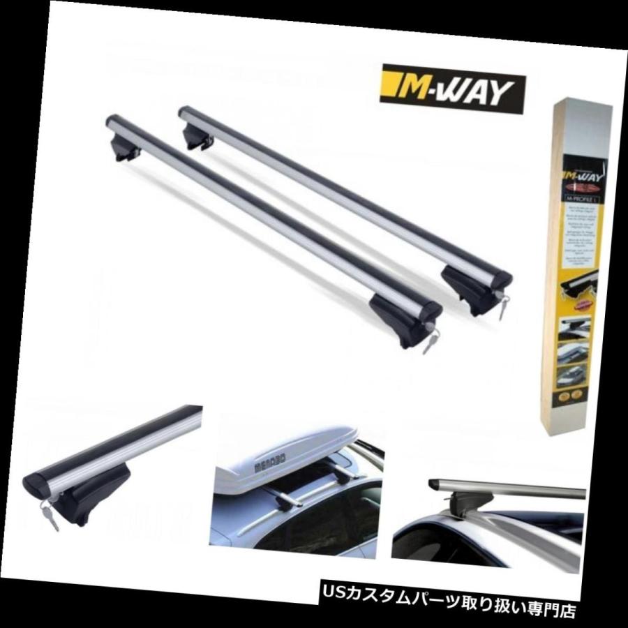USキャリア ロッキングルーフラッククロスバーはメルセデスGLC X 253 2015以降wフラッシュレールに適合  Locking Roof Ra