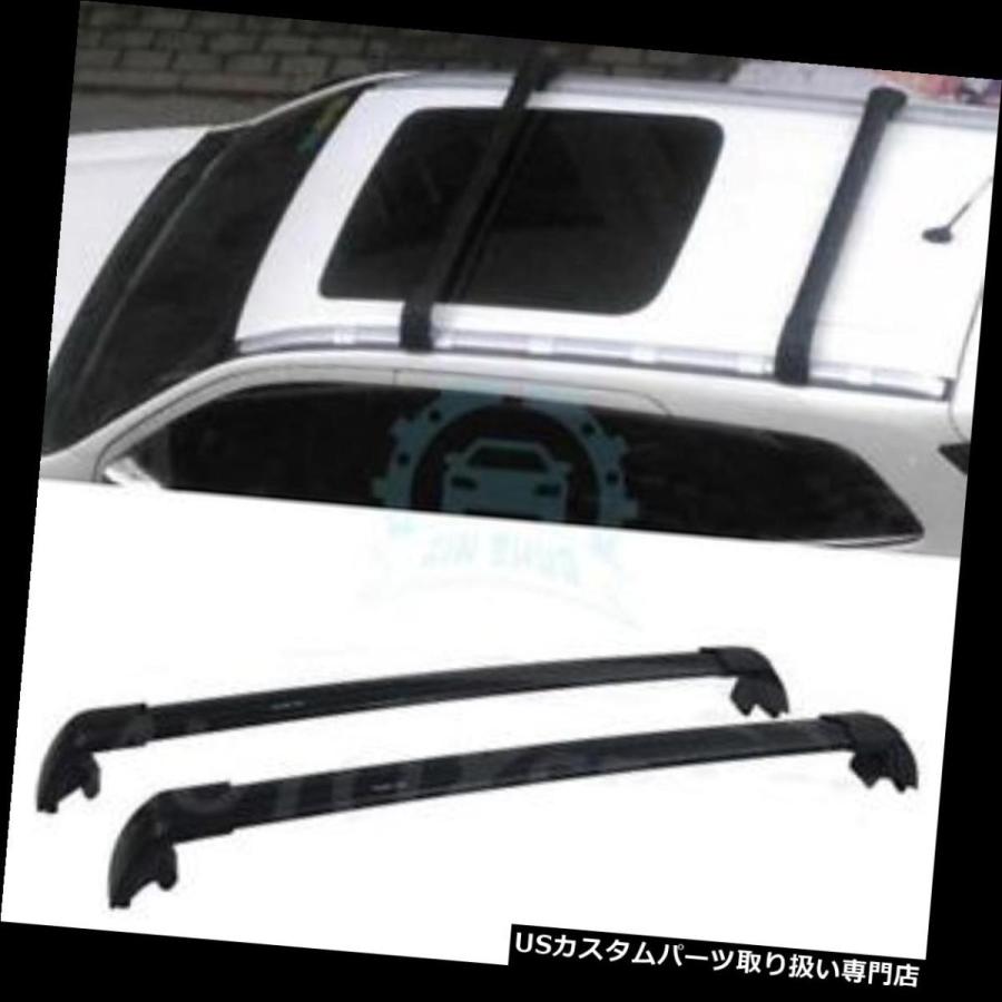 US球歴 ヒュンダイサンタフェスポーツIX45 2013-17用車の積貨委託貨物ルーフラックレールクロスバー  For Hyundai Stanta F アクセサリーパーツ-ルーフボックス、キャリア-自動車