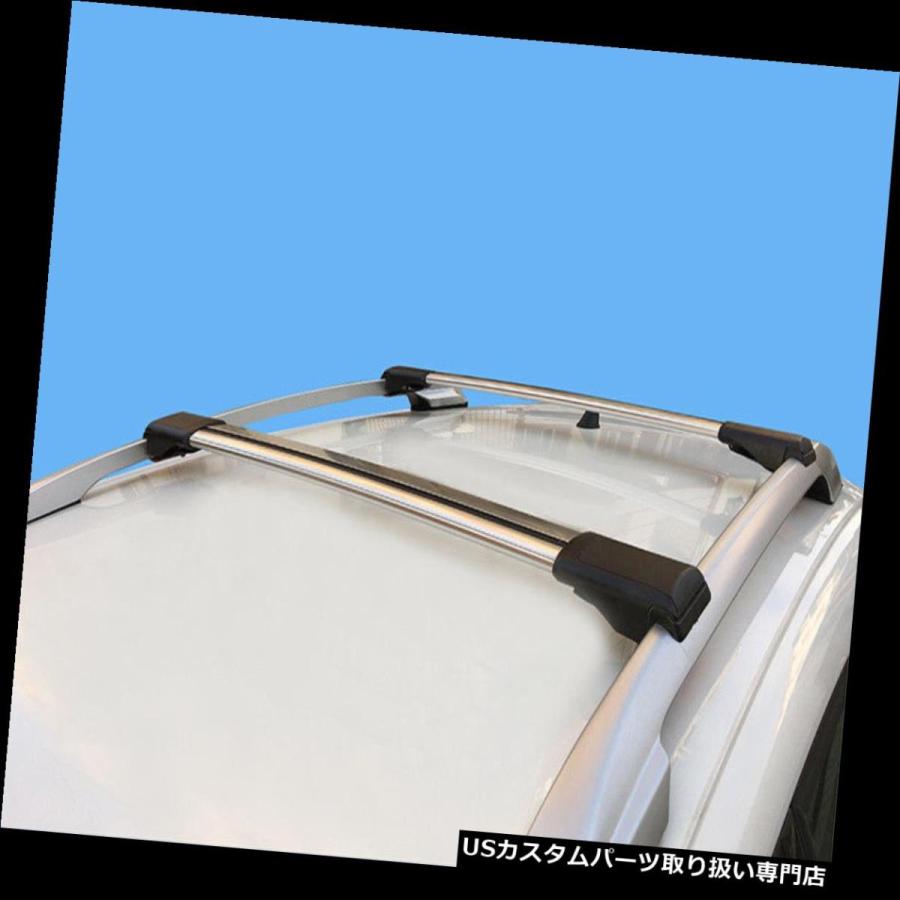 USキャリア ホンダFR-V / Edix 2005-2009のためのアルミニウムロックできるルーフラッククロスバーセット  Aluminium L_2