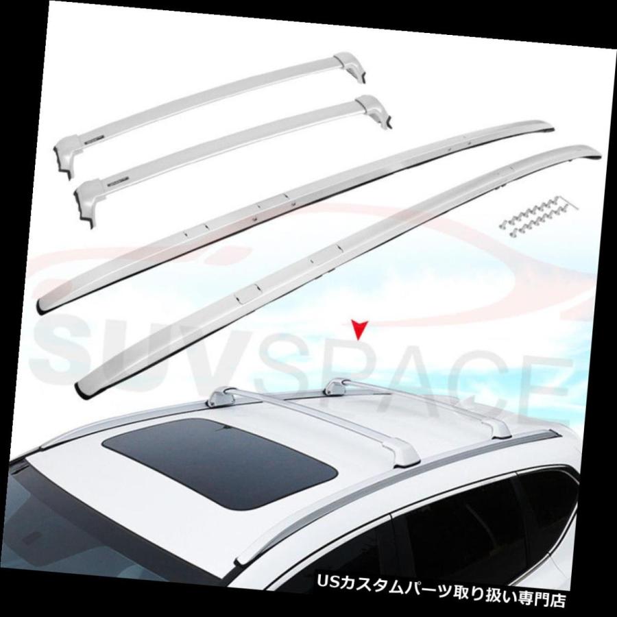 USキャリア 4本フィット用ホンダCRV CR-V 2017 2018ルーフラックレールクロスバークロスバー 4Pcs Fit for HONDA