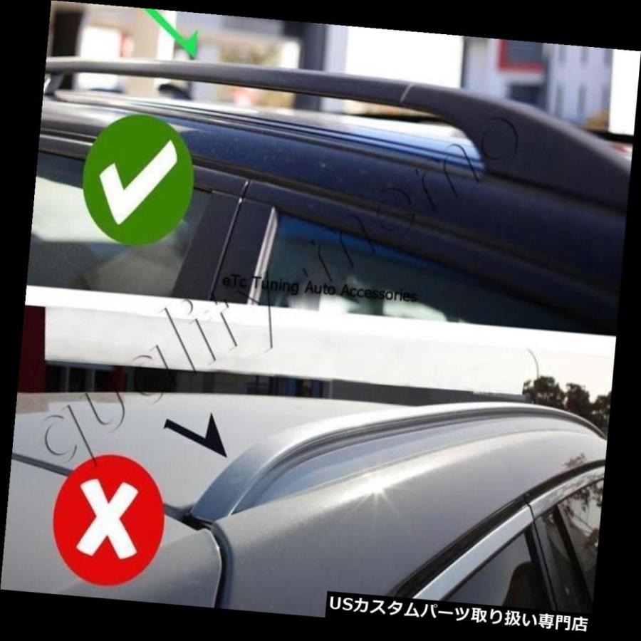 USキャリア Toyota 4Runner / Hilux Surf MK4 2003？09エアロクロスバールーフラックアルミスポイラー  Toyo_2