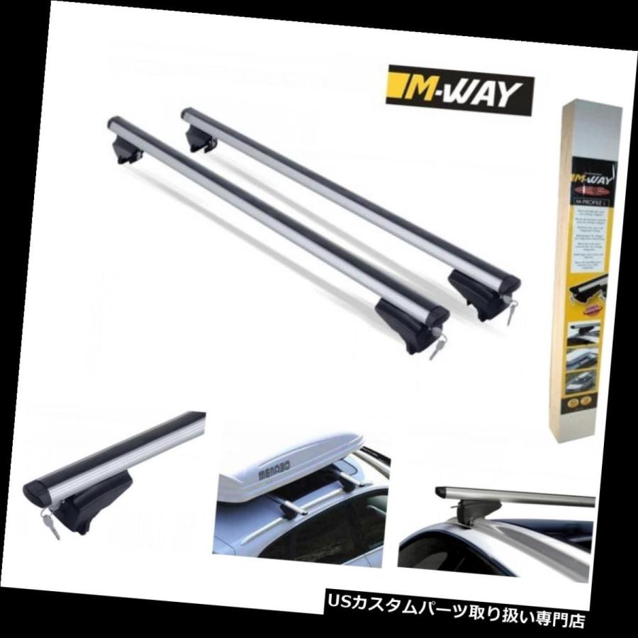 USキャリア ロックルーフラックアルミクロスバーはBMWシリーズX 5 F 15 2013以降に適合  Locking Roof Rack Alum