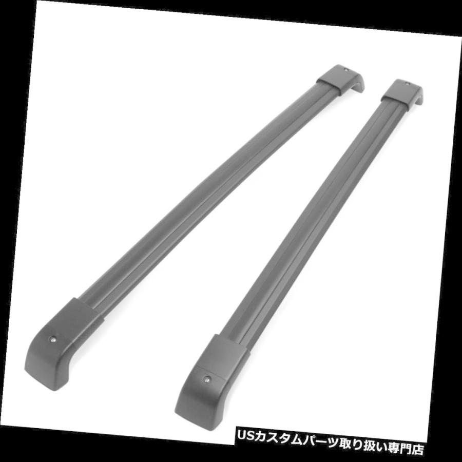USキャリア 08-16日産エクストレイルペアアルミルーフレールラッククロスバー荷物キャリアにフィット  Fit 08-16 Nissan X-Tr