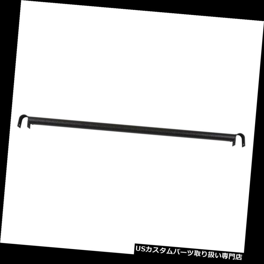 USキャリア PNのためのSmittybilt 18604-11ルーフラッククロスバーブラックフロントチューブラック  Smittybilt 186