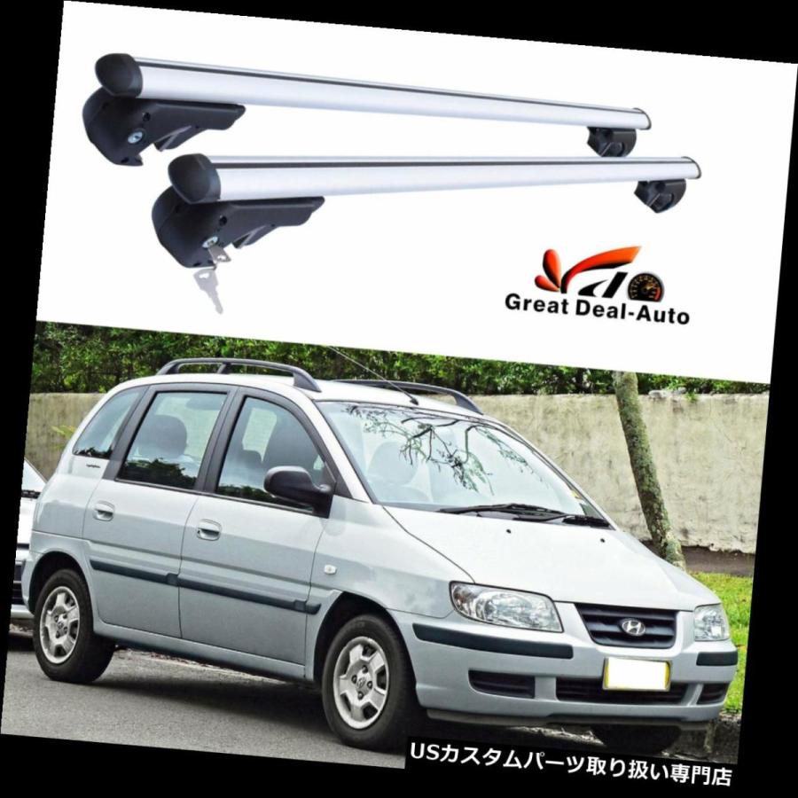 USキャリア HYUNDAI Elantra Lavita FC 5drワゴン用ルーフラッククロスバー10/2001?06/2004  Roof R