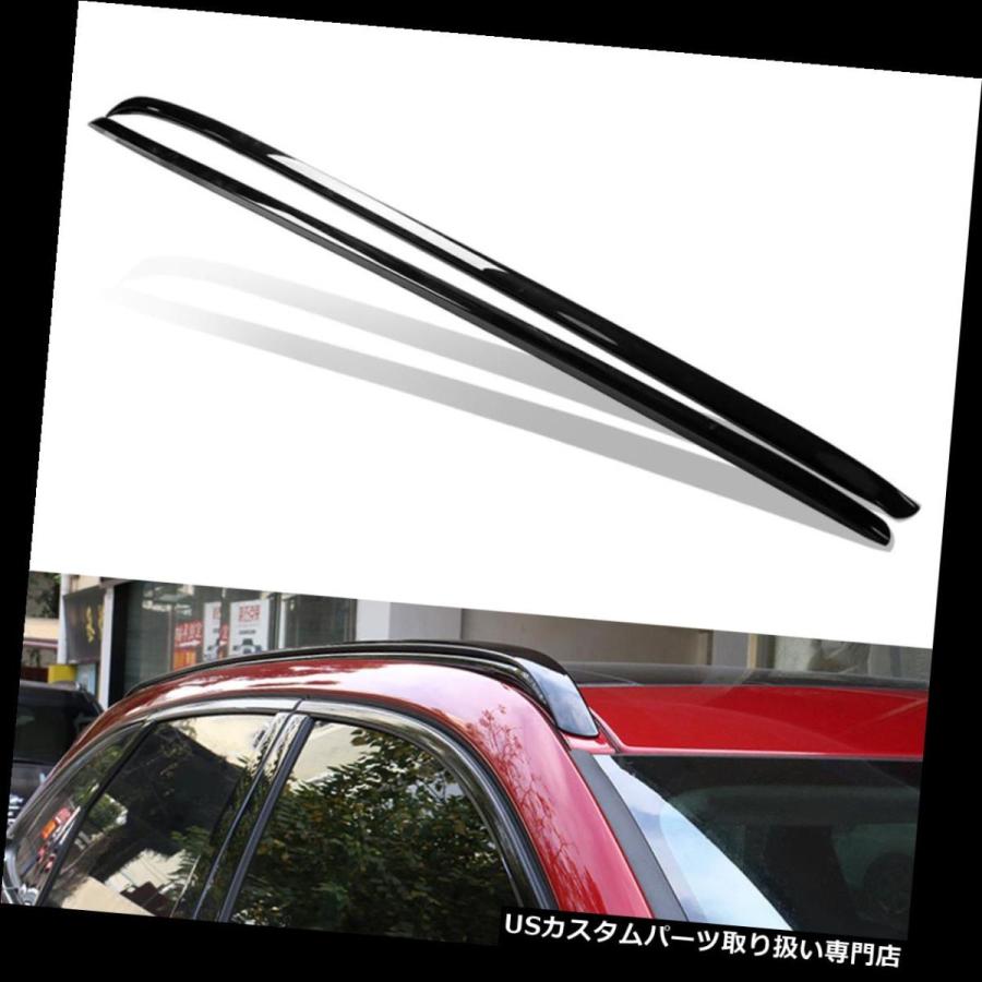 USキャリア Jaguar F-PACE用アルミ合金トップルーフラッククロスバーラゲッジキャリアマウント Aluminum Alloy Top R