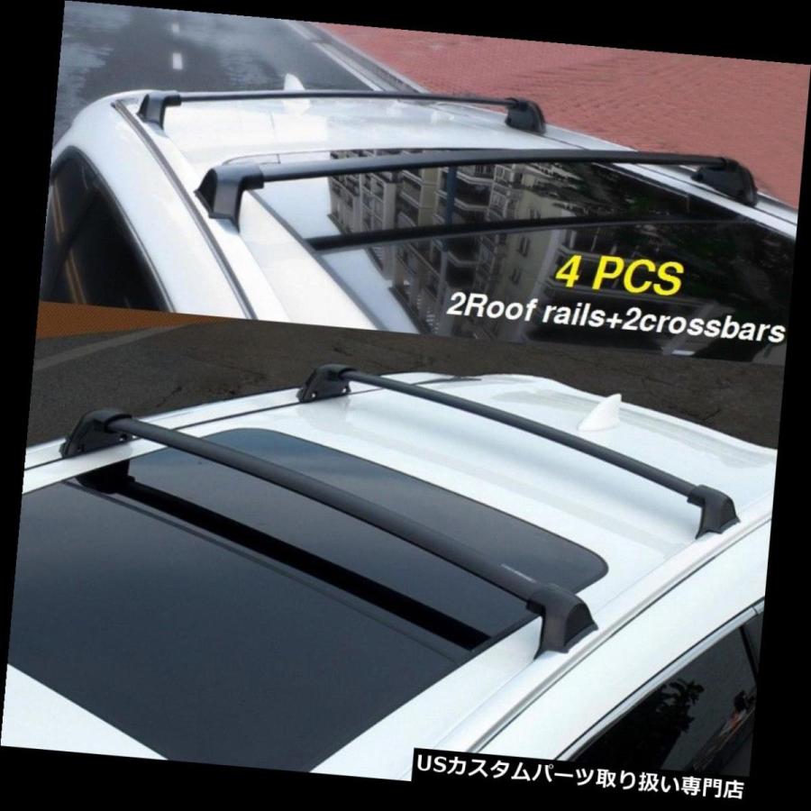 USキャリア フィットホンダCRV CR-V 2017+手荷物ルーフラックレール