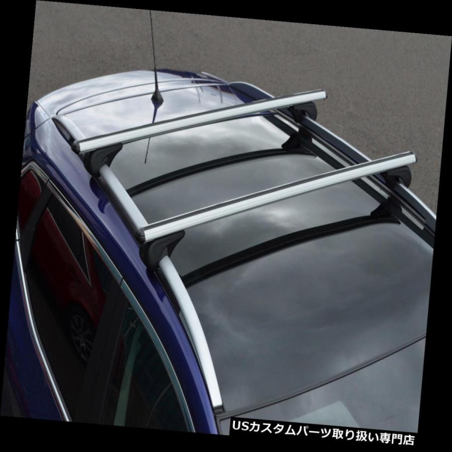 USキャリア ルノーKoleos（2007-15）100KG Lockableに合うべき屋根の柵のための十字棒  Cross Bars For Ro