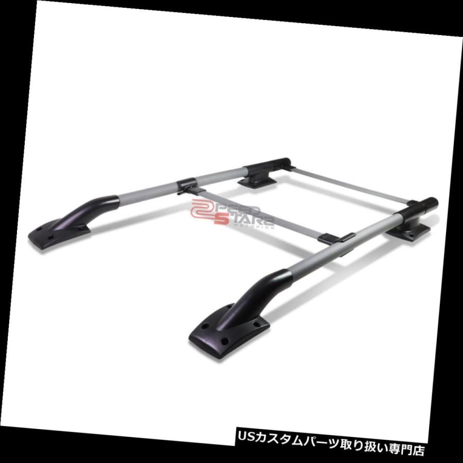 USキャリア 05-17 FRONTIER 4 DOORのための調節可能なルーフラッククロスバーラゲージ/バッグカーゴレール ADJUSTABLE