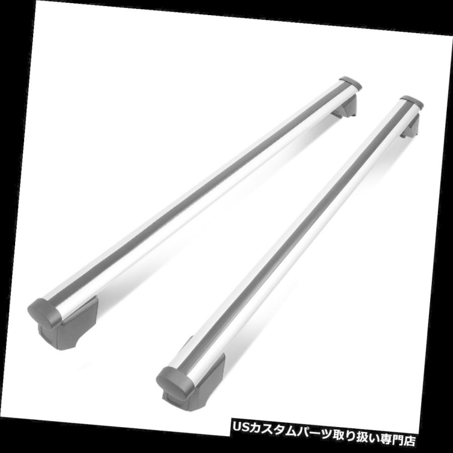 USキャリア フィット09-16アウディQ5ペアOEスタイルアルミルーフレールラッククロスバーカーゴキャリア  Fit 09-16 Audi Q5