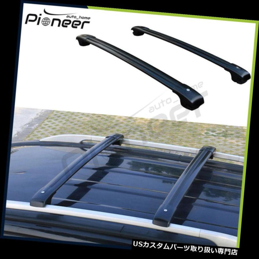 USキャリア ルーフラックレールクロスバークロスバーはメルセデスベンツX 204 GLK 2009-2015に適合  Roof Racks Rail