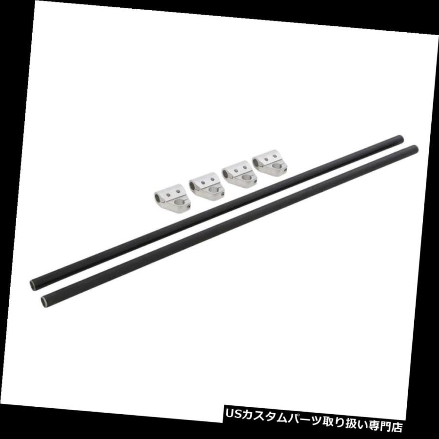 USキャリア Stemtybilt D8081クロスバーブラケットキット（ディフェンダールーフラック用） Smittybilt D8081 Cro