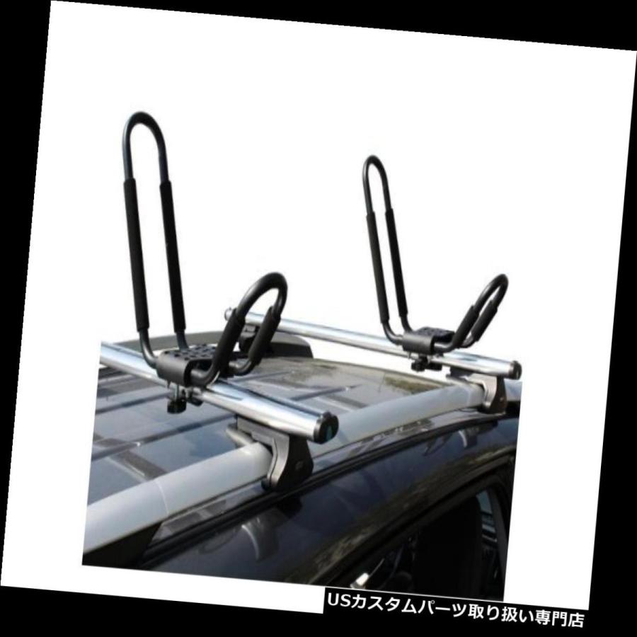USキャリア TMS JバーラックHDカー、SUVクロスバールーフトップマウントカヤック、カヌー、サーフ、スキー用  TMS J-Bar Rack