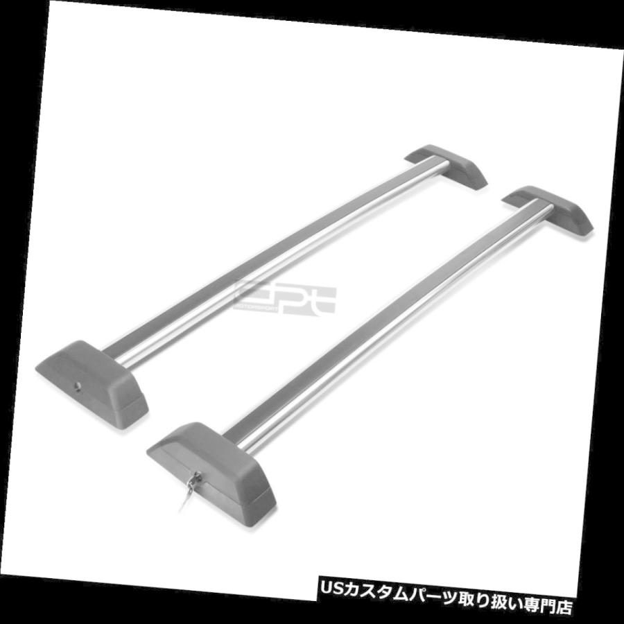 USキャリア フィット06-10ハマーH3 / H3Tブラックアルミオーエスタイルルーフラック/レールトップクロスバー+ロック  Fit 06-10