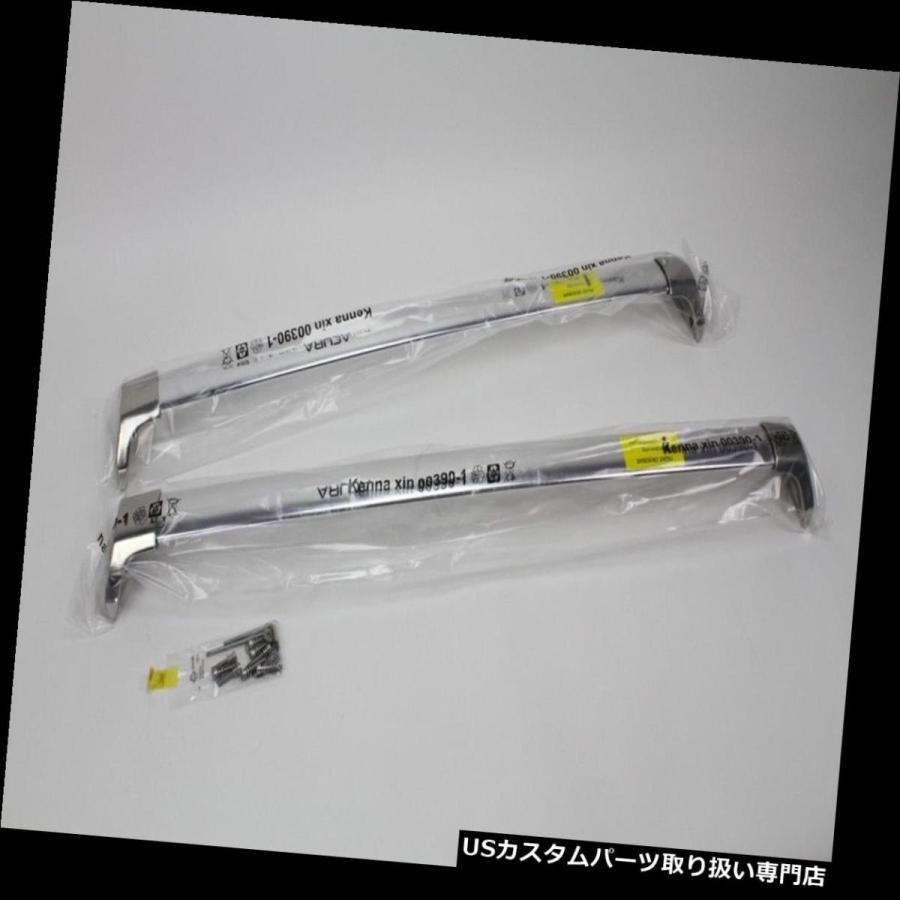 US球歴 ステンレス鋼スチール写真製ルーフレールラッククロスバーフィットホンダアキュラMDX 2014-2018  Stainless Steel R ルーフボックス、キャリア-自動車-車、バイク、自転車