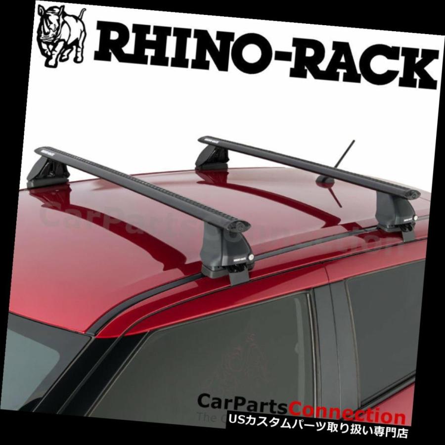 USキャリア RhinoラックJA2134ボルテックス2500ブラックルーフクロス 