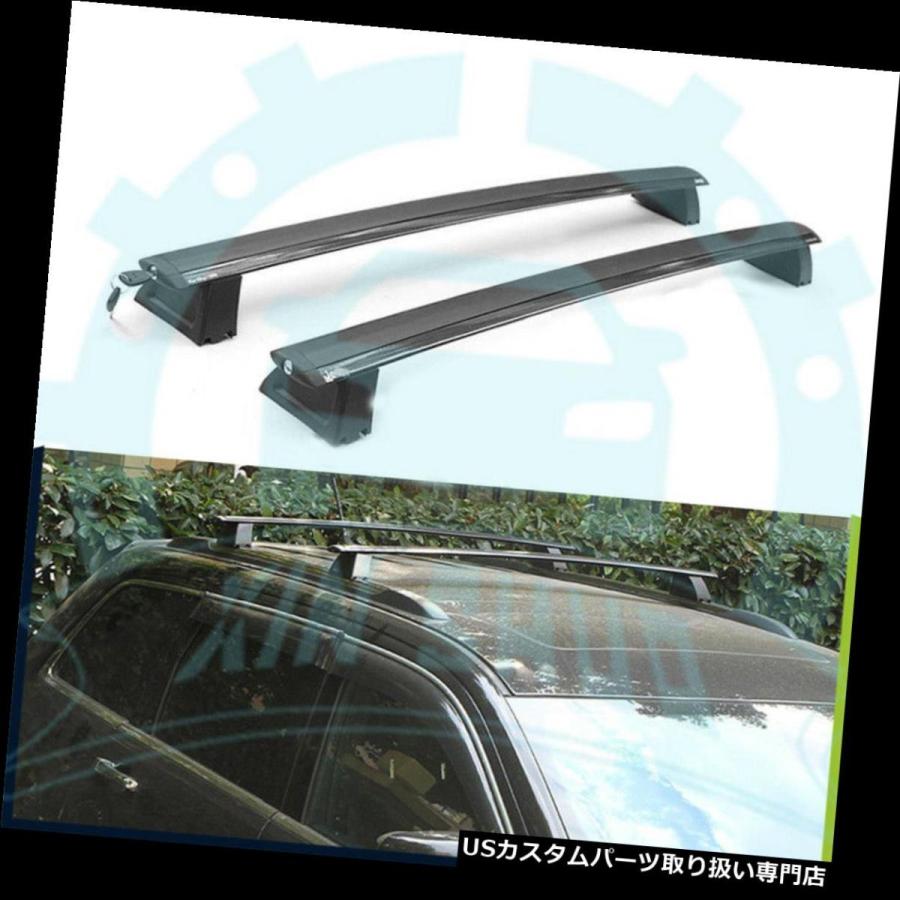 USキャリア ジープグランドチェロキー2011-2018ルーフラックレールクロスバークロスバーB用2個  2 Pcs for Jeep Grand