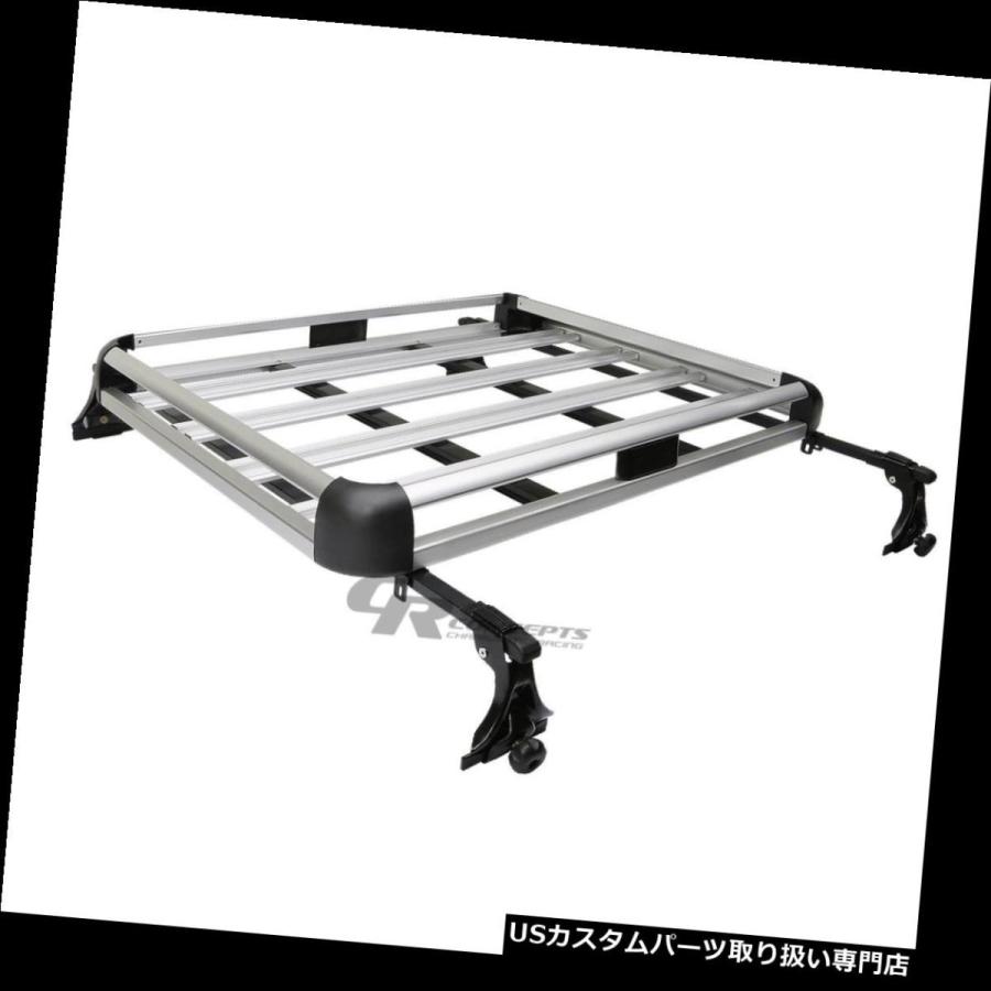 USキャリア 50 \"X 31\""ビレットルーフラックカー/ SUVトップカーゴラゲージ/バッグキャリアバスケット+クロスバ"_1