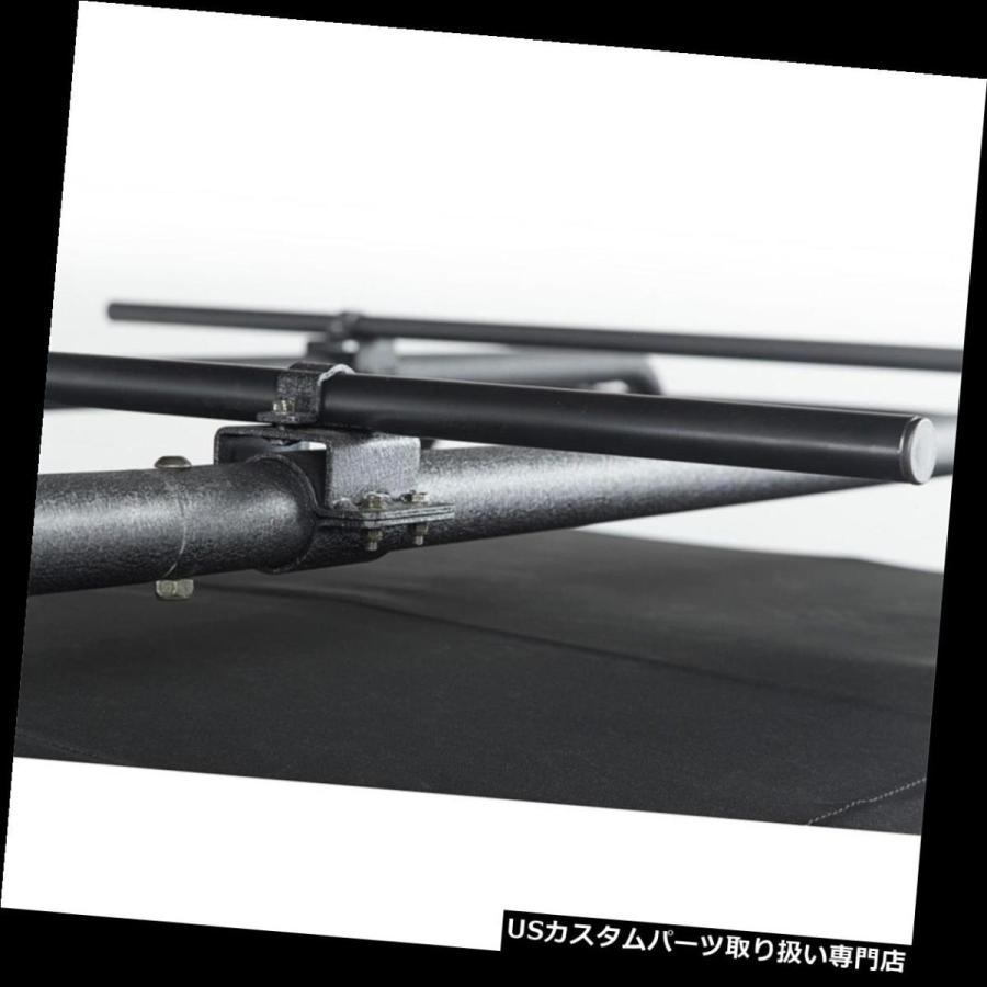 USキャリア 頑丈な尾根11703.11シェルパルーフラッククロスバーフィット07-18ラングラー（JK）  Rugged Ridge 11703._1