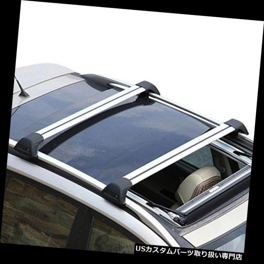 USキャリア Tiguan 2011-2016ルーフラックレールクロスバークロスバー用VWフォルクスワーゲン用  Fits for VW Volks