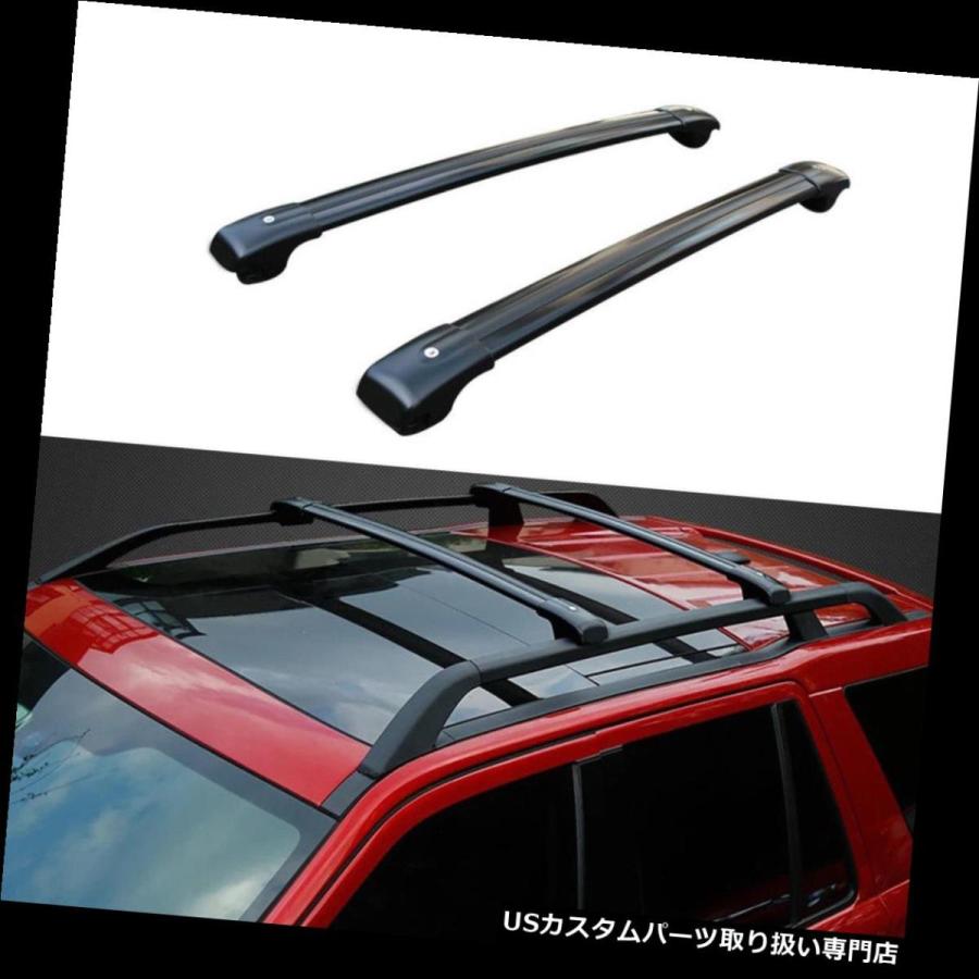 USキャリア Kia Sorento 2009-2014に対応手荷物荷物ルーフラックレールクロスバークロスバー  Fit for Kia Soren